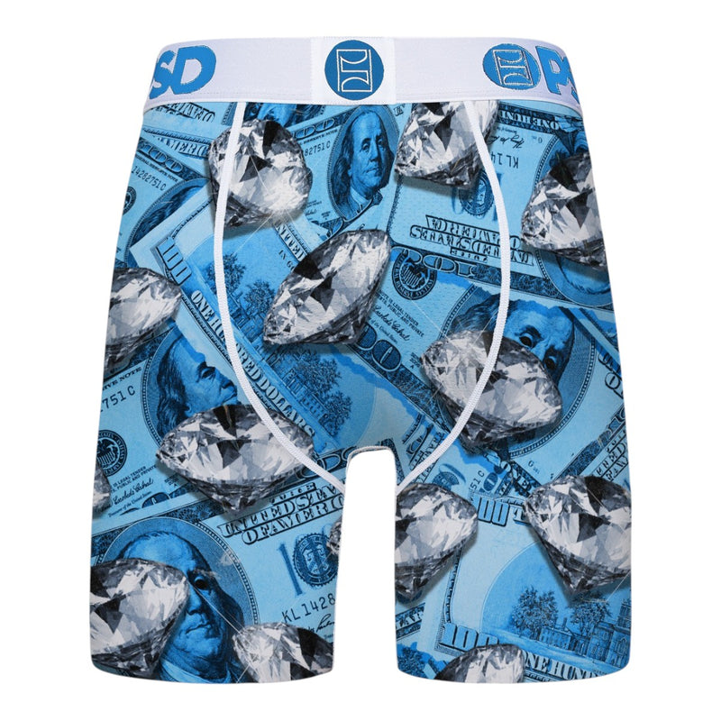 PSD Mens Blue Fortune Boxer Brief 425180029-MUL Multicolor