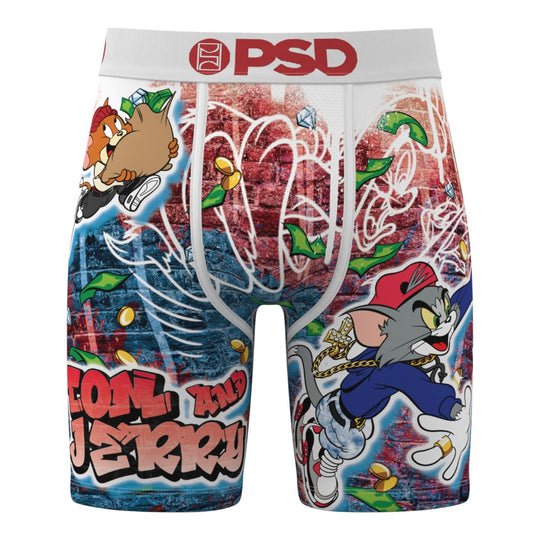 PSD Mens T&J Trap Boxer Brief 425180099-MUL Multicolor