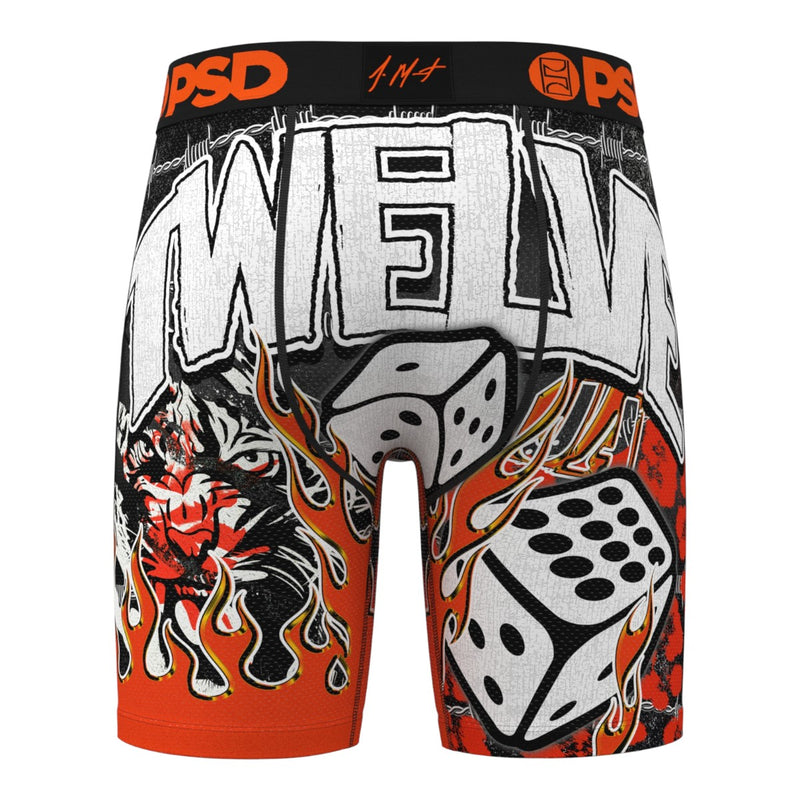 PSD Mens JaTwelve Dice Mm Boxer Brief 425180108-MUL Multicolor