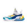 Puma Mens LQDCELL Origin Training Sneakers 192862-01 White/Blue/Yellow