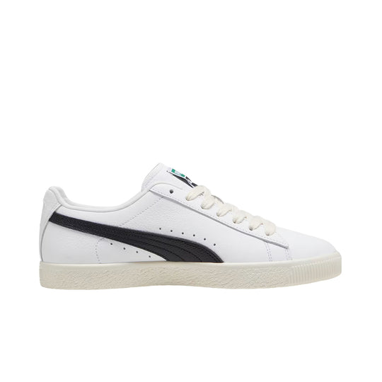 Puma Mens Clyde Leather Athletic Shoes 398703-01 White