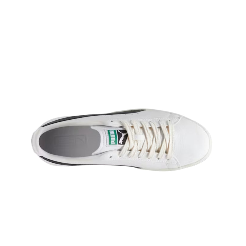 Puma Mens Clyde Leather Athletic Shoes 398703-01 White