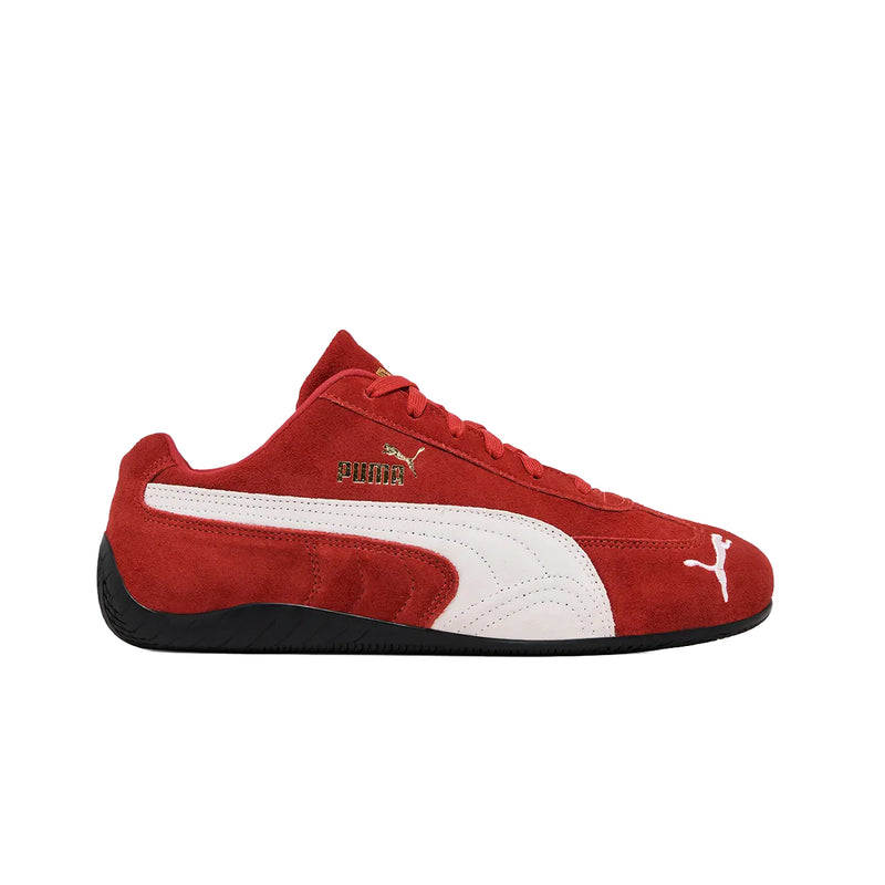 Puma Womens Speedcat OG Casual Sneakers 400986-02 Red/White