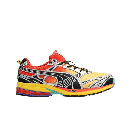 Puma Mens Homura OG Hyper Lifestyle Sneakers 409192-02 Red Flash/Sunny Yellow