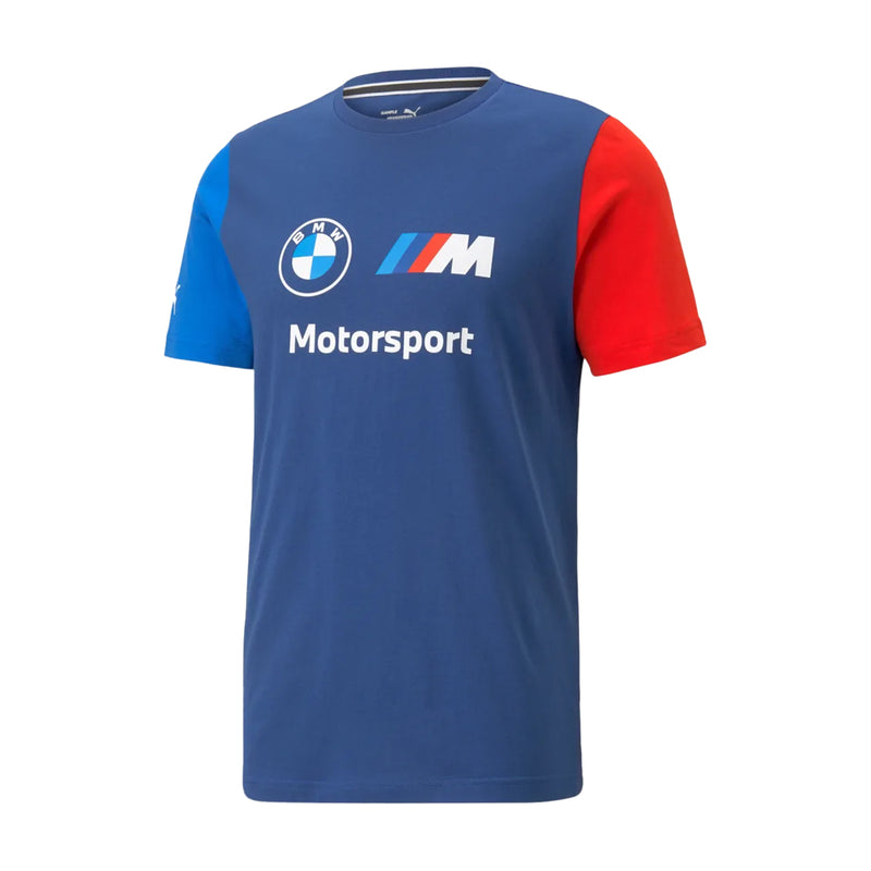 Puma Mens BMW M Motorsport Logo Crew Neck T-Shirt 538148-04 Pro Blue-M Color