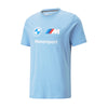 Puma Mens BMW M Motorsport Logo Crew Neck T-Shirt 538148-08 Day Dream