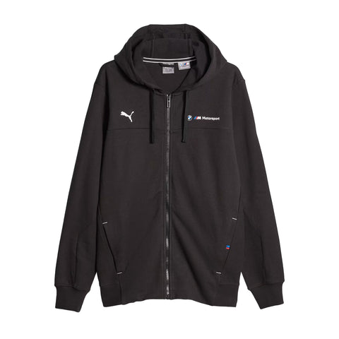 Puma Mens BMW MMS Hooded Sweat Jacket 621221-01 Black | Premium
