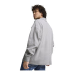 Puma Mens MAPF1 Long Sleeve Polo Shirt 627339-02 Silver