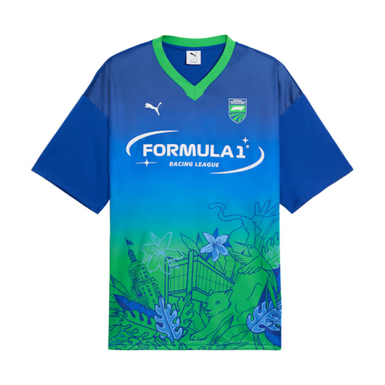 Puma Mens F1 Brazil Jersey 635742-10 Festive Blue