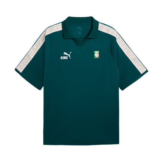 Puma Mens King Fan Pack Mexico Jersey 660635-10 Varsity Green/White/Matte Gold