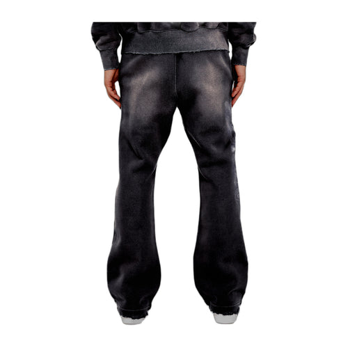 Purple Brand Mens Heavyweight Fleece Flared Sweatpants P459
