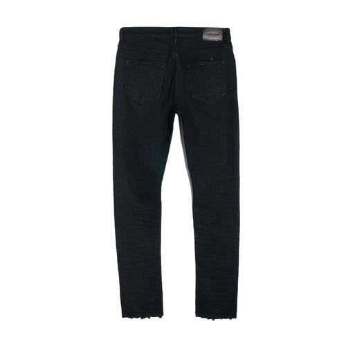 Purple Brand Mens Skinny Fit Jeans P001-BLKR222 Black Raw– Premium