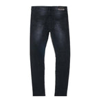 Purple Brand Mens Low Rise Skinny Fit Jeans P001-BLW Black Wash