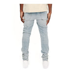 Purple Brand Mens Basalt Skinny Fit Jeans P001-BSSK225 LT Indigo