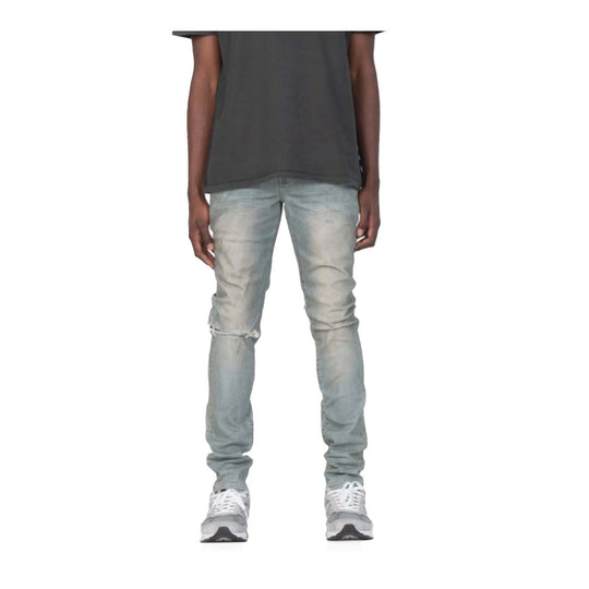 Purple Brand Mens Skinny Fit Jeans P001-LDW Light Dirty Wax