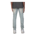 Purple Brand Mens Skinny Fit Jeans P001-LDW Light Dirty Wax