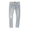 Purple Brand Mens Skinny Fit Jeans P001-LDW Light Dirty Wax