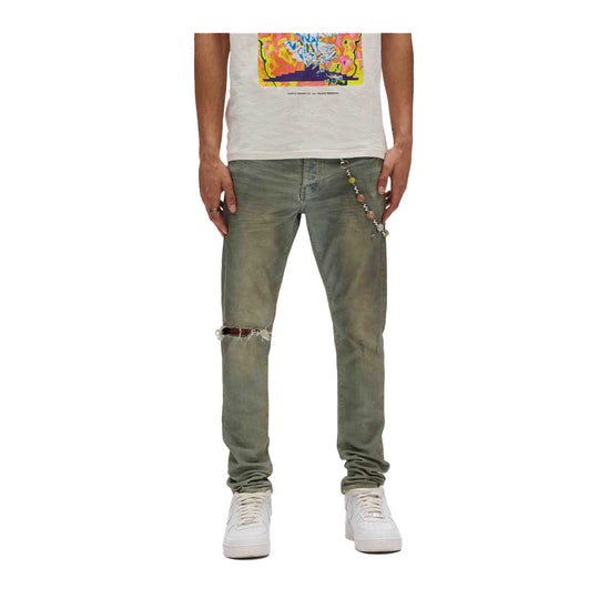 Purple Brand Mens Skinny Fit Jeans P001-LDW Light Dirty Wax