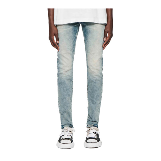 Purple Brand Mens Low Rise Skinny Fit Jeans P001-SELT424 Mid Indigo