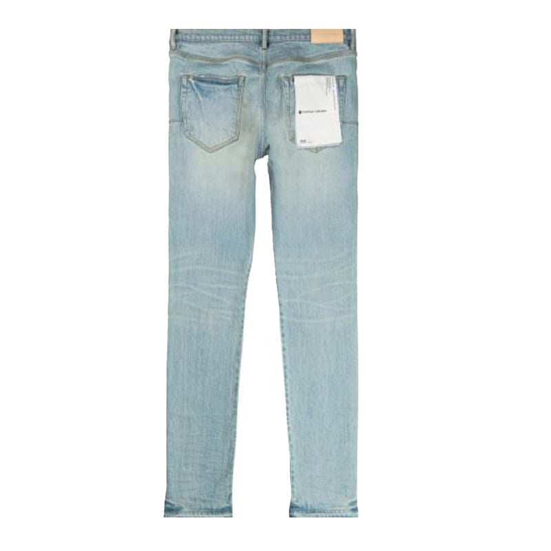 Purple Brand Mens Classic Skinny Fit Jeans P001-SHII224 LT Indigo