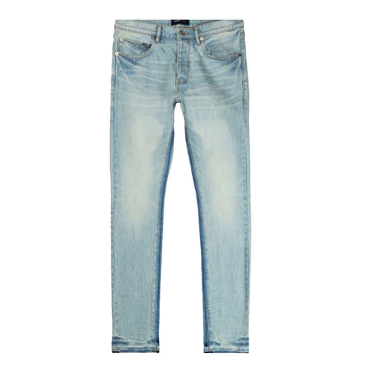 Purple Brand Mens Classic Skinny Fit Jeans P001-SHII224 LT Indigo