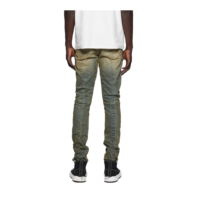 Purple Brand Mens Sand Dune Cross Skinny Fit Jeans P001-SUTN125 DK Indigo