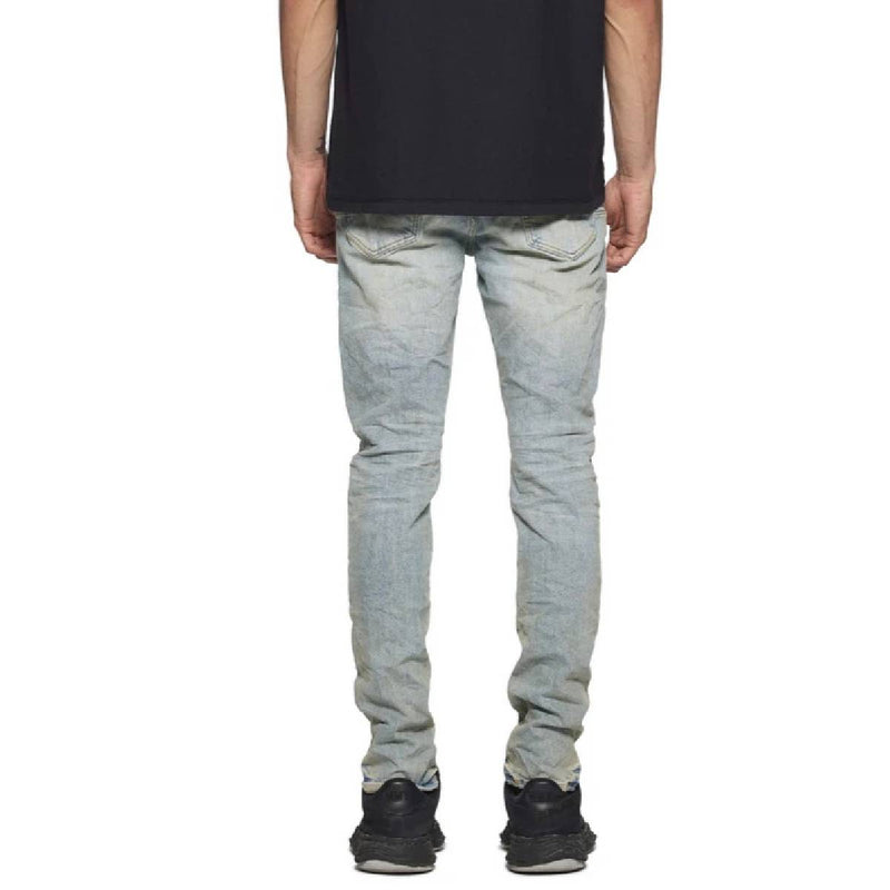 Purple Brand Mens Low Rise Skinny Fit Jeans P001-VSBL125 Lt Indigo