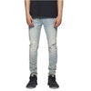 Purple Brand Mens Low Rise Skinny Fit Jeans P001-VSBL125 Lt Indigo