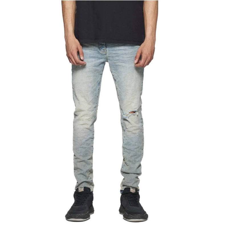 Purple Brand Mens Low Rise Skinny Fit Jeans P001-VSBL125 Lt Indigo