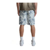 Purple Brand Mens Grunge Print Shorts P059-GRPS325 LT Indigo