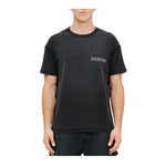 Purple Brand Mens Textured Inside Out Crew Neck T-Shirt P101-JBLI225 Black