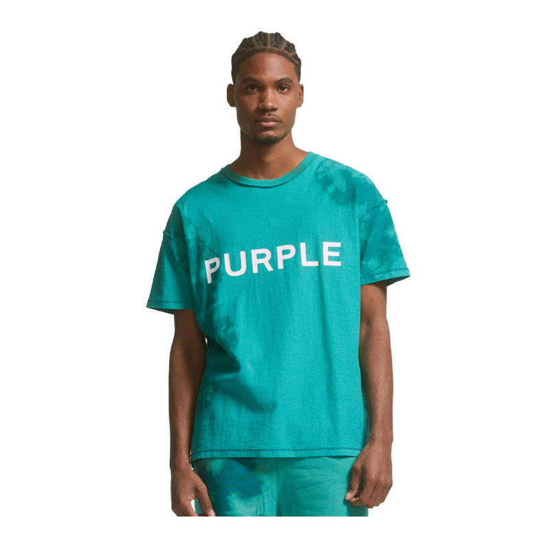 Purple Brand Mens Textured Jersey T-Shirt P101-JFCT223 FanFare