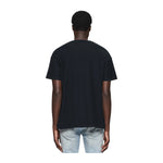 Purple Brand Mens Textured Inside Out Crew Neck T-Shirt P101-JMBB324 Black