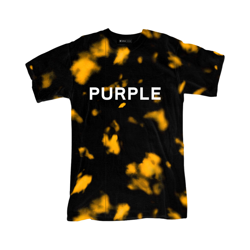 Purple Brand Mens Inside Out Crew Neck T-Shirt P101-JMCT223 Black Beauty / Topaz