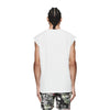 Purple Brand Mens Textured Jersey Tank Top P103-JNBW324 White