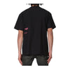 Purple Brand Mens Textured Jersey Crew Neck T-Shirt P104-JBZT422 Zoom Black Beauty
