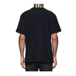 Purple Brand Mens Textured Jersey Crew Neck T-Shirt P104-JFBB324 Black