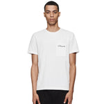 Purple Brand Mens Clean Jersey Crew Neck T-Shirt P109-CSBW324 White