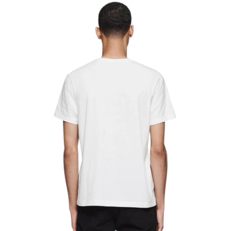 Purple Brand Mens Clean Jersey Crew Neck T-Shirt P109-CSBW324 White