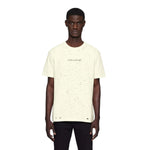 Purple Brand Mens HWT Jersey Crew Neck T-Shirt P117-HFGT125 Ivory