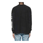Purple Brand Mens Flyer Long Sleeve Shirt P204-JBBF424 Black