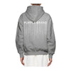 Purple Brand Mens Heavyweight Fleece PO Hoodie P401-HMHT125 Grey