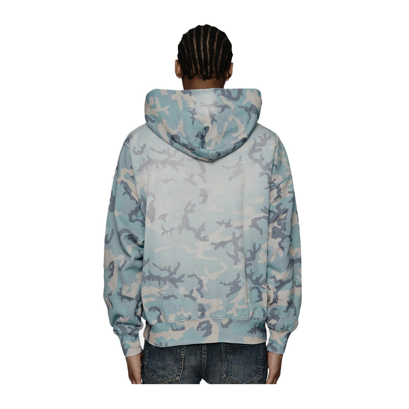 Purple Brand Mens All Over Print Hoodie P401-MFCA224 Camo
