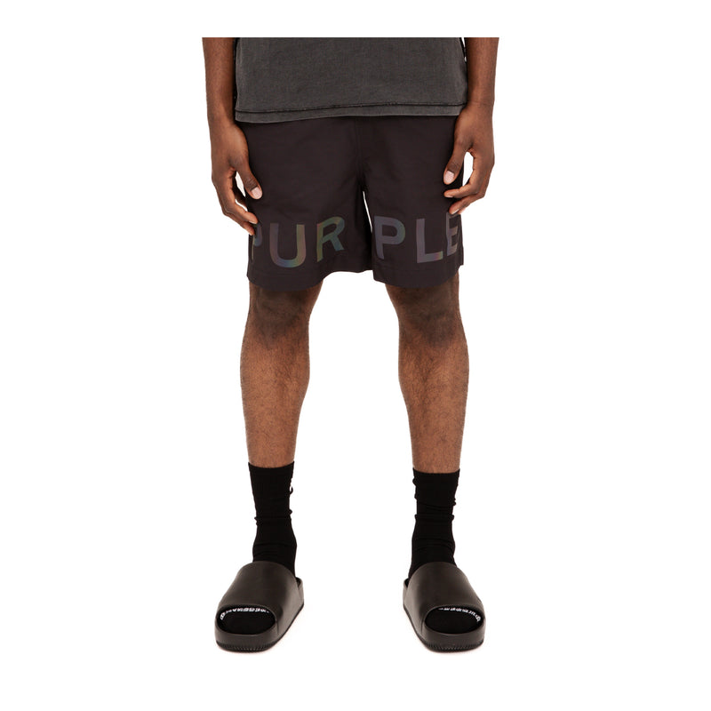 Purple Brand Mens All Round Shorts P504-PBHW225 Black
