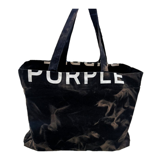 Purple Brand Unisex Tote Bag P950-CTBB123 Black