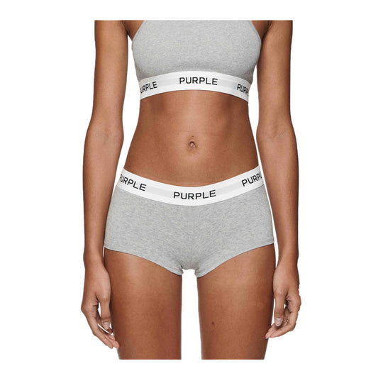Purple Brand Womens Jersey Boy Short W8004-SJHG224 Grey