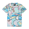 Reason Clothing Mens Neo World Crewneck T-Shirt A1-039T Multi