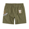 Reason Clothing Mens Scarface Racing Shorts SF-211-340 Green