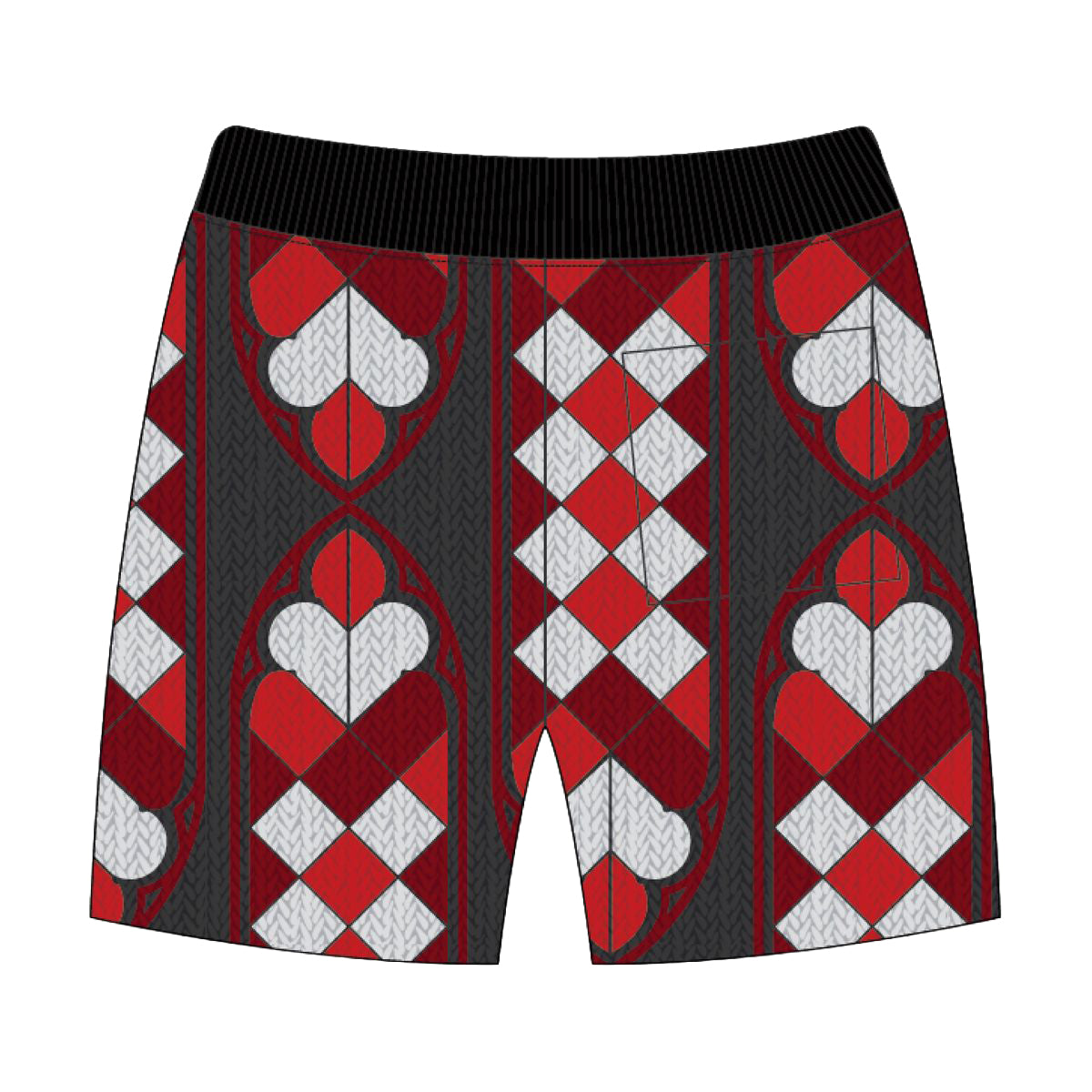 Rebel Minds Mens Peace Of Mind Sweater Shorts 610-15925-BK Black