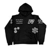 Retrovert Mens Vert 360 Hoodie FW2453 Black